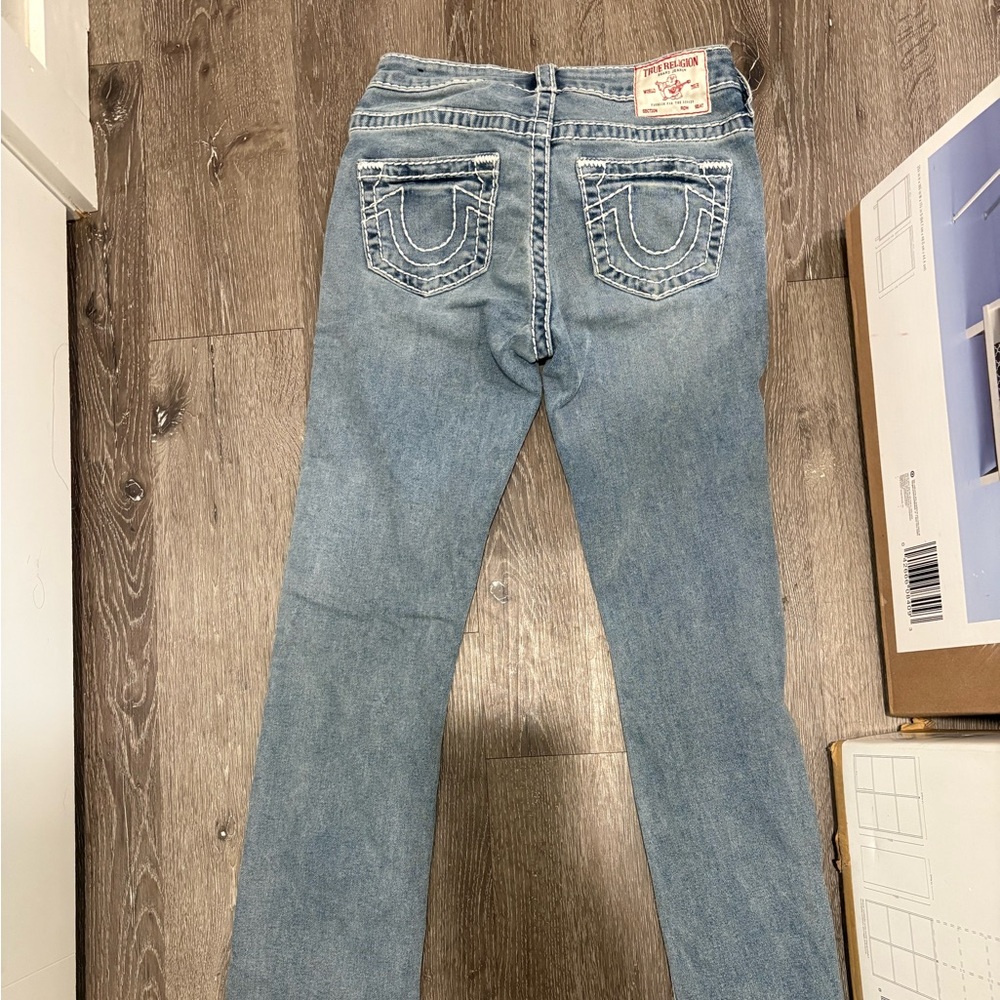 True Religion Billie Mid-Rise Straight